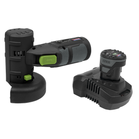 Cordless Angle Grinder Kit 10.8V 2Ah SV10.8 Series Ø85mm - CP108VAG - Farming Parts