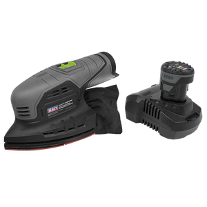 Sealey | SV10.8 Series 150mm Cordless Detail Sander Kit 10.8V 2Ah - CP108VDS