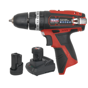 Combi Drill Kit Ø10mm 12V SV12 Series - 2 Batteries - CP1201KIT - Farming Parts