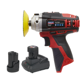 Cordless Polisher Kit Ø71mm 12V SV12 Series - 2 Batteries - CP1205KIT - Farming Parts
