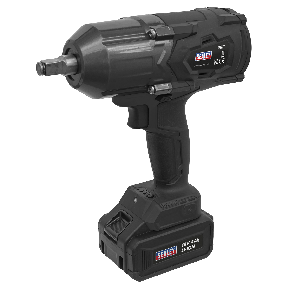 Cordless Impact Wrench 18V 4Ah Lithium-ion 1/2"Sq Drive - CP1812 - Farming Parts