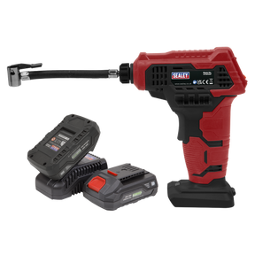 Cordless Air Pump Kit 20V SV20 Series - 2 Batteries - CP20VAPKIT - Farming Parts