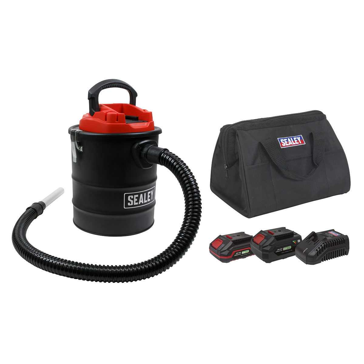 Handheld Ash Vacuum Cleaner 20V SV20 Series 15L Kit - 2 Batteries - CP20VAVKIT - Farming Parts