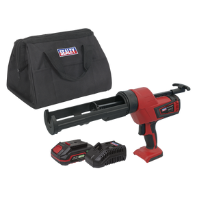 Cordless 20V 2Ah SV20 Series Caulking Gun Kit 310ml - CP20VCGKIT1 - Farming Parts