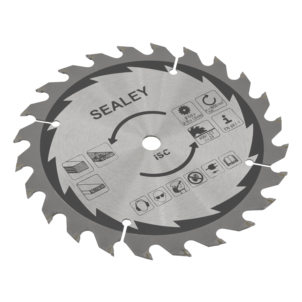 Cut-Off Saw Blade Ø150 x 1.6mm/Ø10mm 24tpu - CP20VCS.03 - Farming Parts