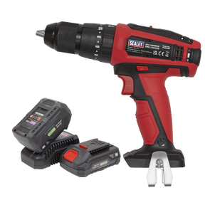 Combi Drill Kit Ø13mm 20V SV20 Series - 2 Batteries - CP20VDDKIT - Farming Parts