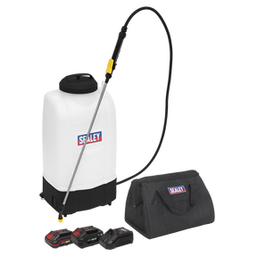 Cordless Garden Backpack Sprayer 20V SV20 Series 15L – 2 Batteries - CP20VGBSKIT - Farming Parts