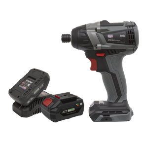 Brushless Impact Driver Kit 1/4"Hex 20V SV20 Series - 2 Batteries - CP20VIDXKIT - Farming Parts