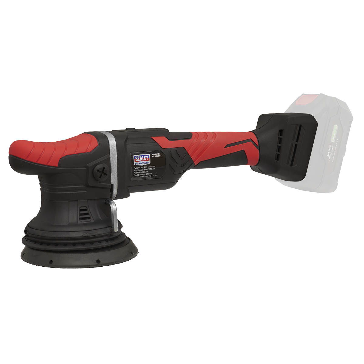 Cordless Orbital Polisher Ø125mm 20V SV20 Series Lithium-ion - Body Only - CP20VOP - Farming Parts