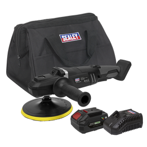 Brushless Rotary Polisher Kit Ø180mm 20V 4Ah SV20 Series - CP20VRPXKIT1 - Farming Parts