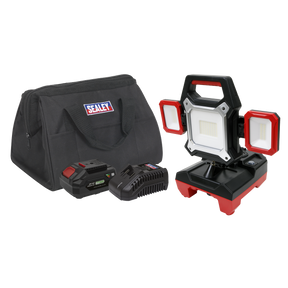 Cordless/Corded 20V 4Ah SV20 Series Worklight Kit 45W SMD LED - CP20VWLKIT1 - Farming Parts