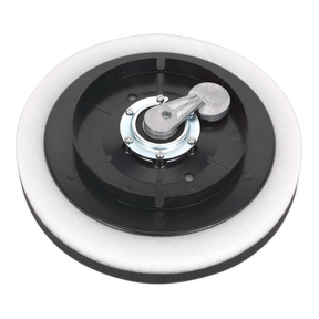 Close-up of a single Sealey Backing Pad Ø240mm for CP2518L (CP2518L.SBP), seamlessly paired with polishing accessories.