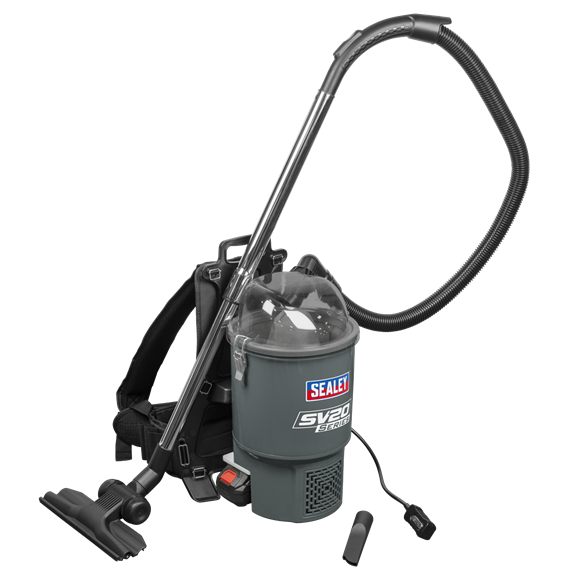 Sealey SV20 Series Backpack Vacuum Cleaner 40V Body Only SE CP40VBV
