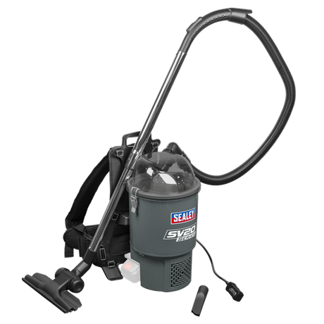 Sealey Cordless Backpack Vacuum Kit SV20 Series 40V SE CP40VBVKIT