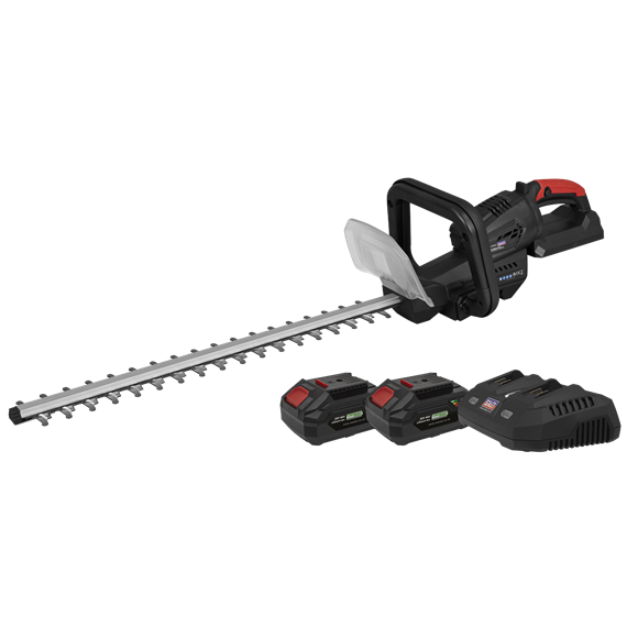 Sealey | Hedge Trimmer Kit 40V 4Ah SV20 Series 52cm - CP40VHTKIT