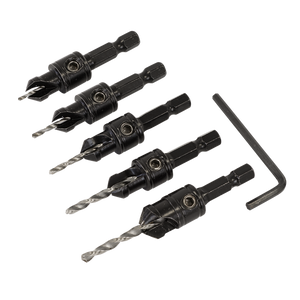 Sealey | Countersink Drill Bit Set 5pc - CSSET5