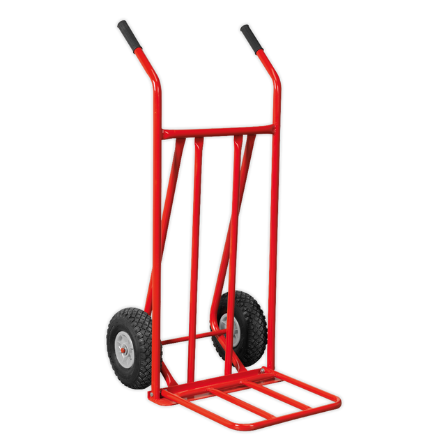 Sack Truck with Pneumatic Tyres Folding 150kg Capacity - CST800 - Farming Parts