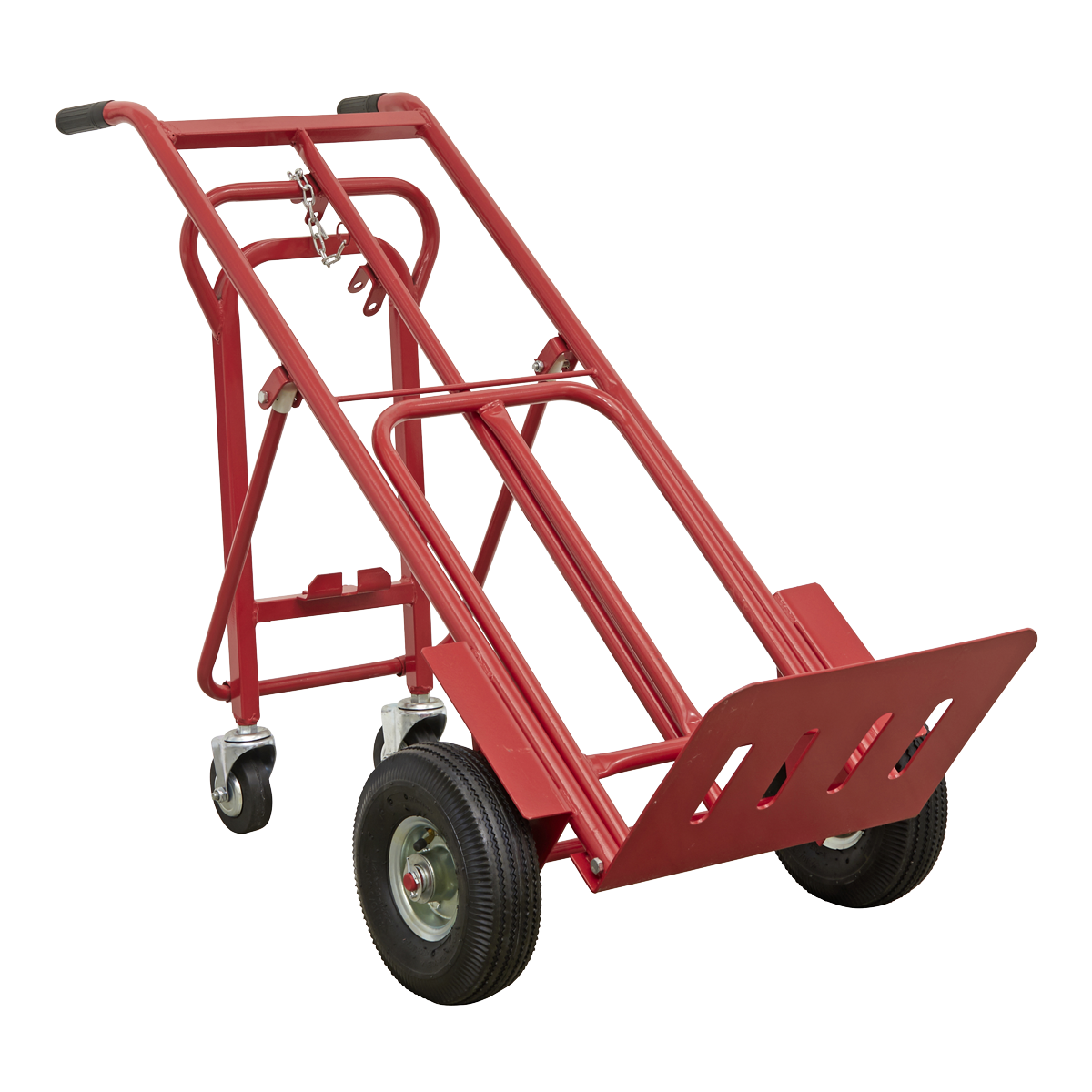 Sack Truck 3-in-1 with Pneumatic Tyres 250kg Capacity - CST989 - Farming Parts