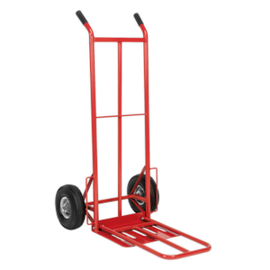 Sack Truck with Pneumatic Tyres & Folding 250kg Capacity - CST990 - Farming Parts