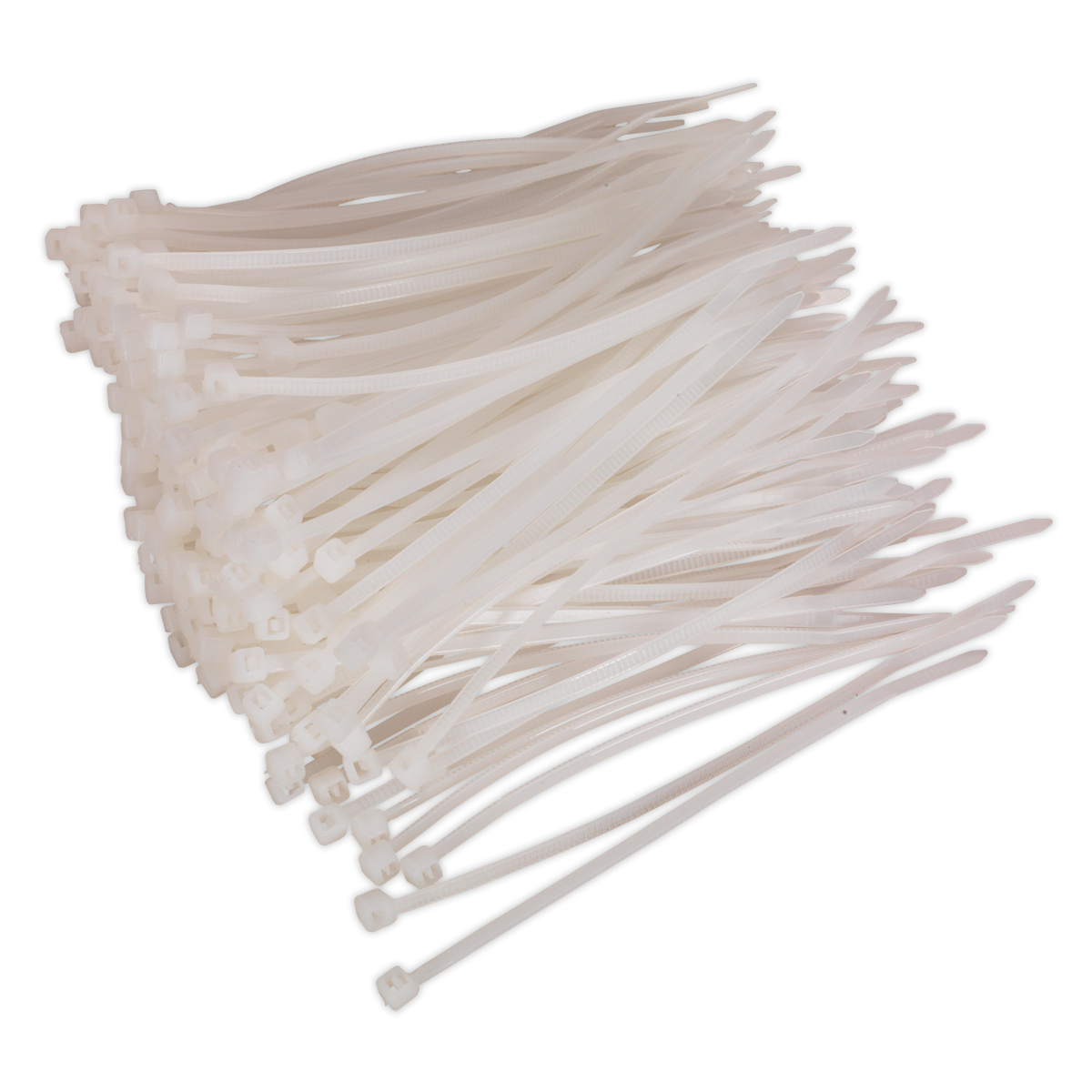 Cable Tie 100 x 2.5mm White Pack of 200 - CT10025P200W - Farming Parts