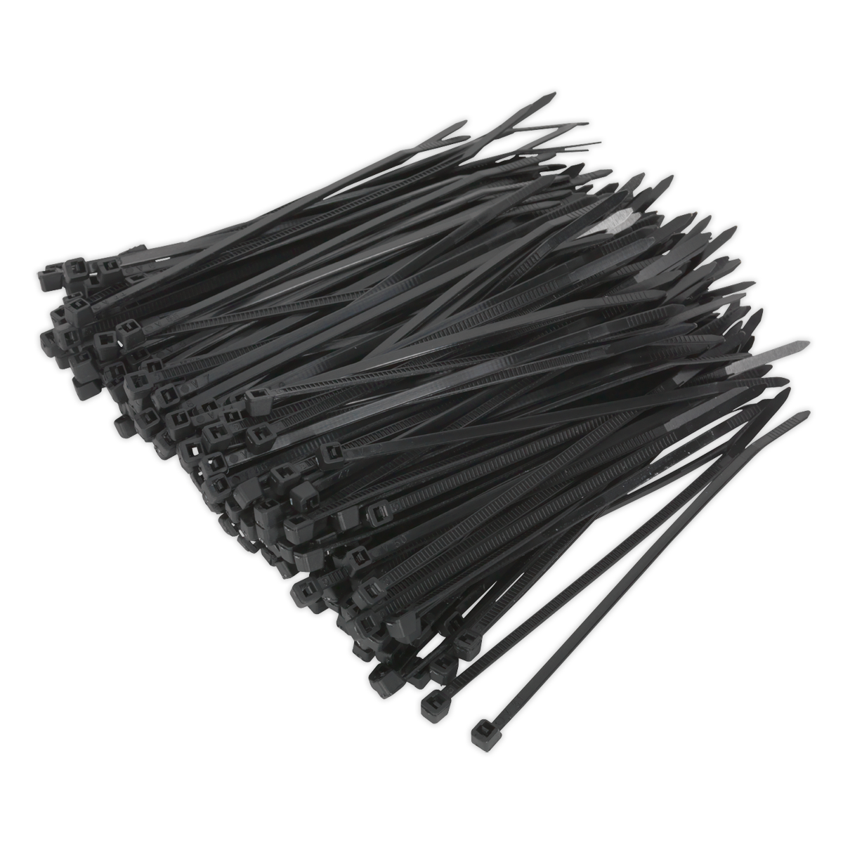 Cable Tie 100 x 2.5mm Black Pack of 200 - CT10025P200 - Farming Parts