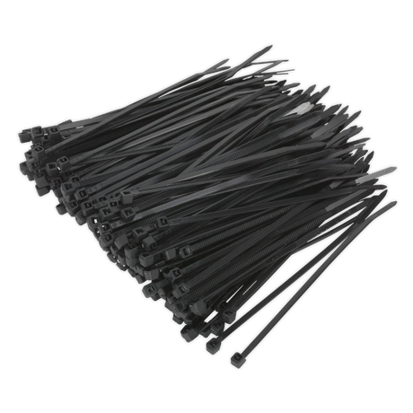 Cable Tie 100 x 2.5mm Black Pack of 200 - CT10025P200 - Farming Parts