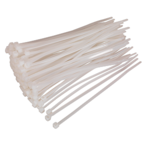 Cable Tie 150 x 3.6mm White Pack of 100 - CT15036P100W - Farming Parts