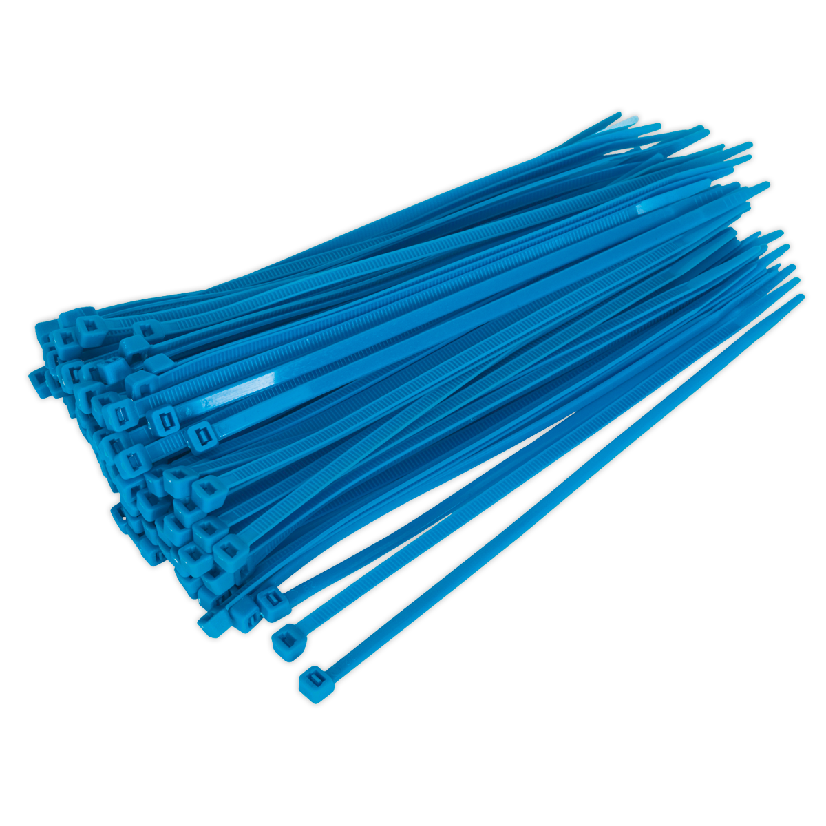 Cable Tie 200 x 4.8mm Blue Pack of 100 - CT20048P100B - Farming Parts