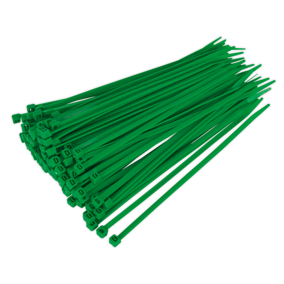 Cable Tie 200 x 4.4mm Green Pack of 100 - CT20048P100G - Farming Parts