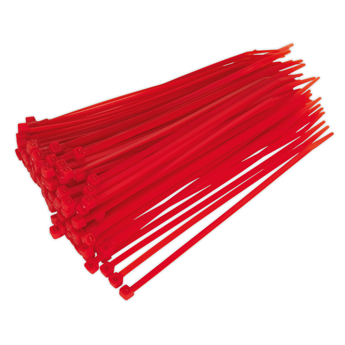 Cable Tie 200 x 4.4mm Red Pack of 100 - CT20048P100R - Farming Parts
