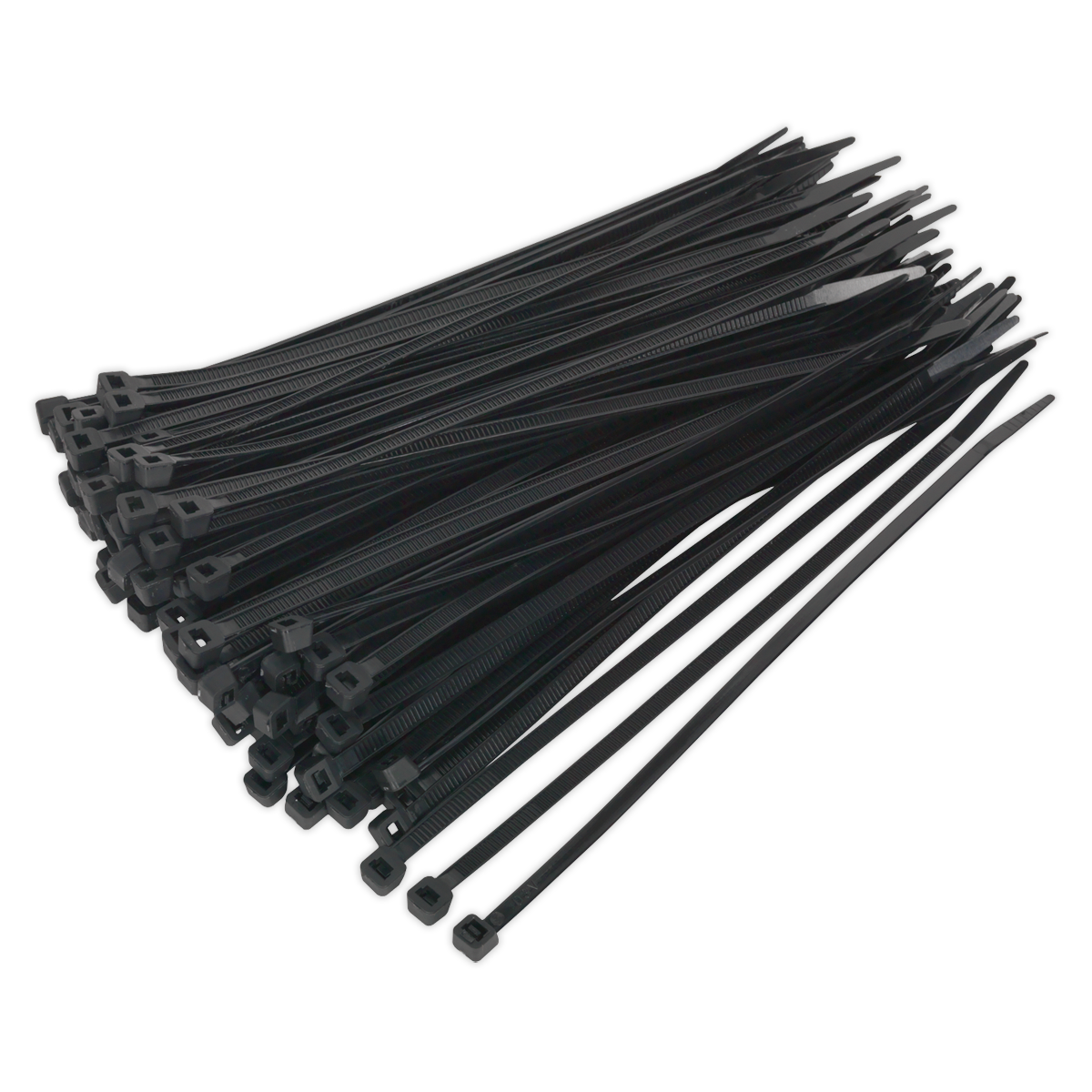 Cable Tie 200 x 4.8mm Black Pack of 100 - CT20048P100 - Farming Parts