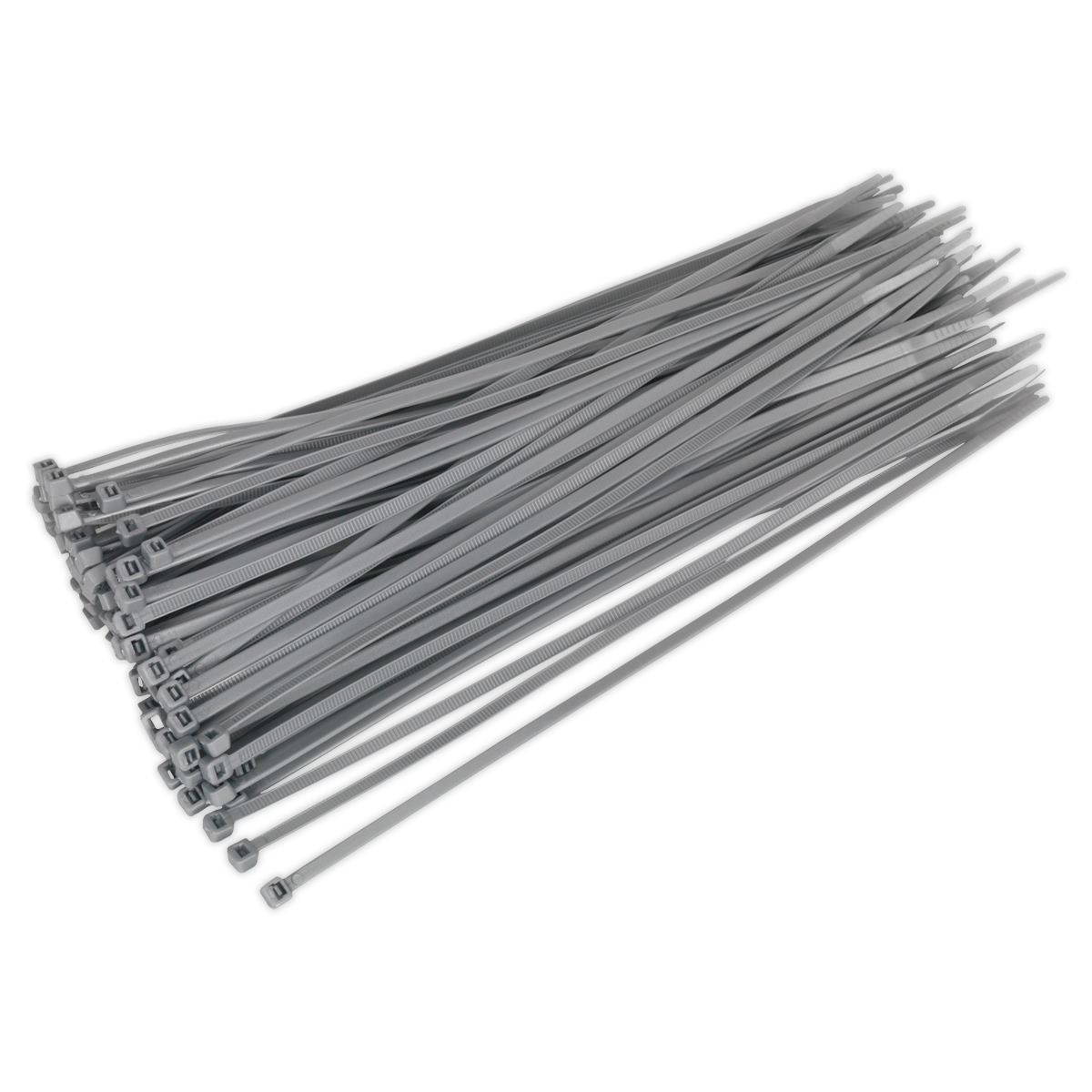 Cable Tie 300 x 4.4mm Silver Pack of 100 - CT30048P100S - Farming Parts