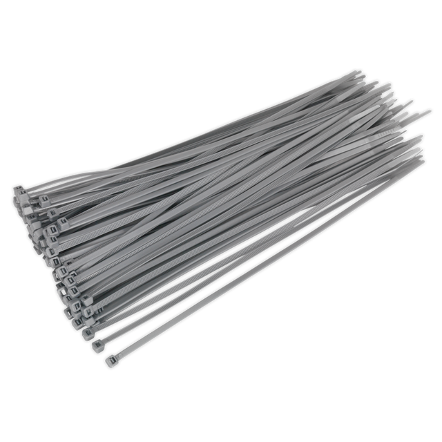 Cable Tie 300 x 4.4mm Silver Pack of 100 - CT30048P100S - Farming Parts