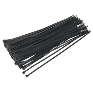 Cable Tie 300 x 4.8mm Black Pack of 100 - CT30048P100 - Farming Parts