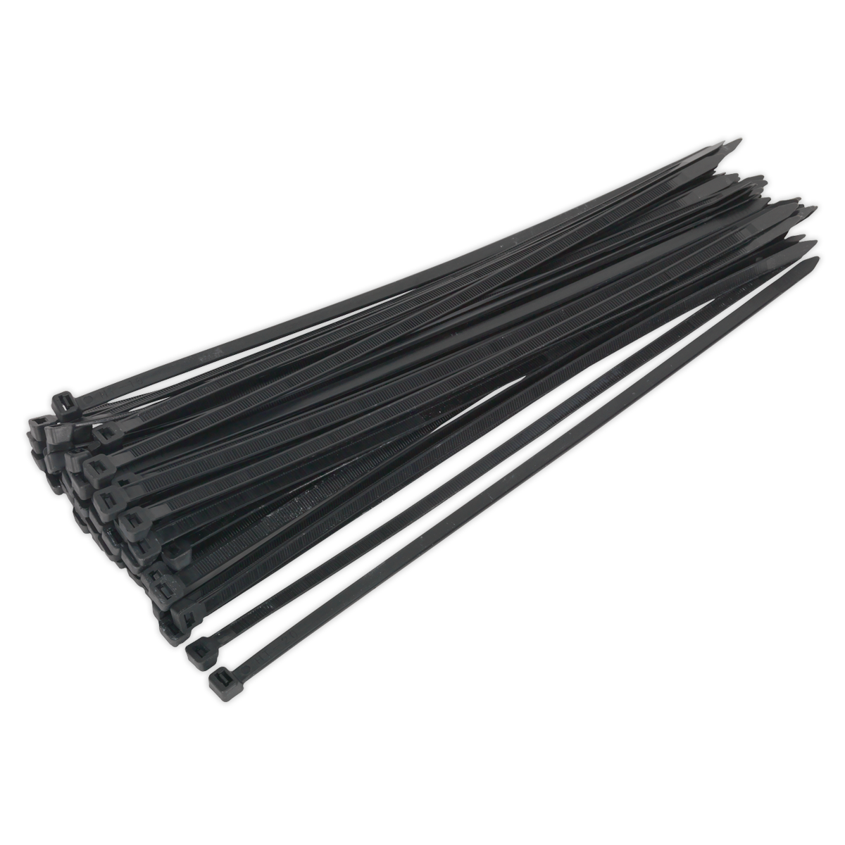 Cable Tie 350 x 7.6mm Black Pack of 50 - CT35076P50 - Farming Parts