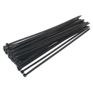 Cable Tie 350 x 7.6mm Black Pack of 50 - CT35076P50 - Farming Parts