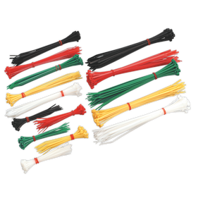 Cable Tie Assortment Pack of 375 - CT375 - Farming Parts