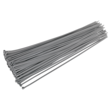 Cable Tie 380 x 4.4mm Silver Pack of 100 - CT38048P100S - Farming Parts