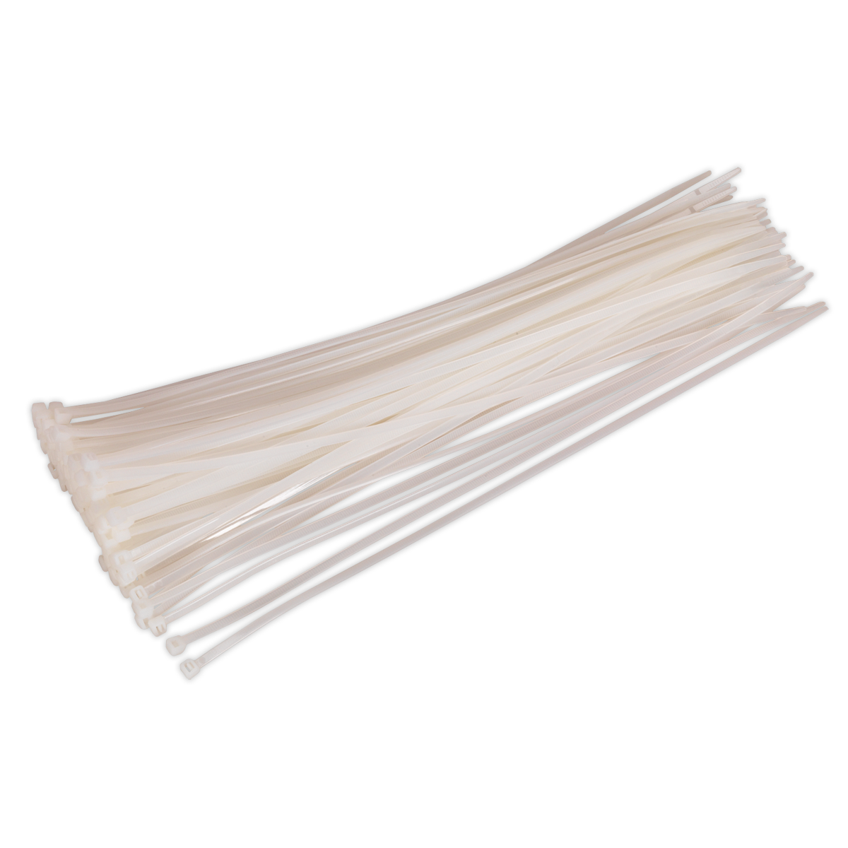 Cable Tie 380 x 4.8mm White Pack of 100 - CT38048P100W - Farming Parts