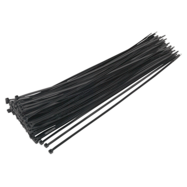 Cable Tie 380 x 4.8mm Black Pack of 100 - CT38048P100 - Farming Parts