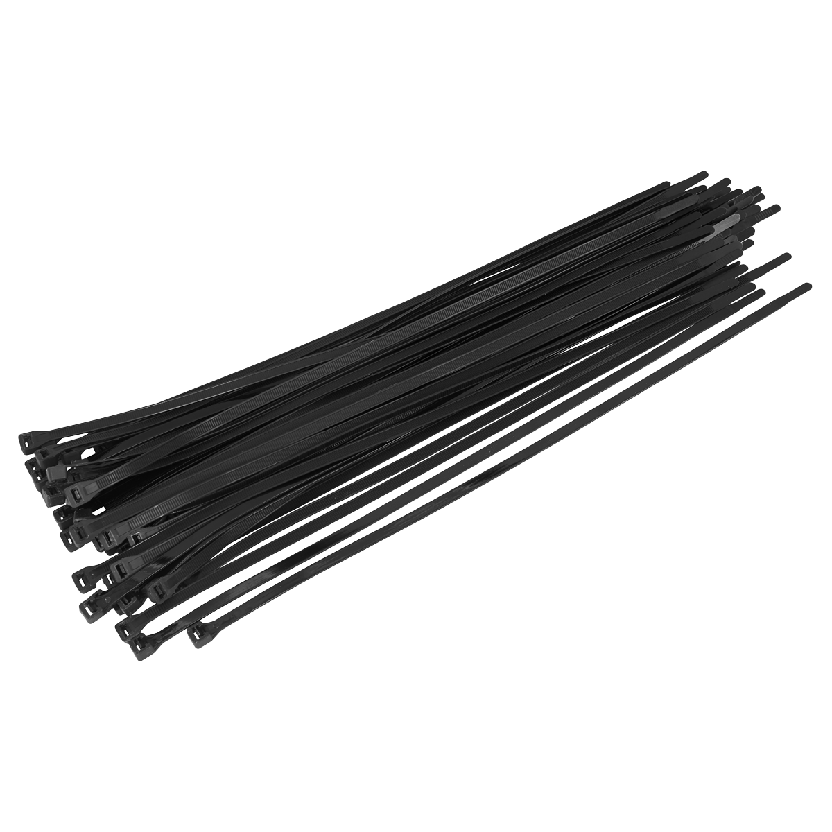 Cable Tie 450 x 7.6mm Black Pack of 50 - CT45076P50 - Farming Parts