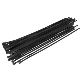 Cable Tie 450 x 7.6mm Black Pack of 50 - CT45076P50 - Farming Parts