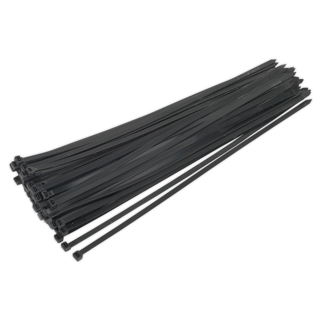 Cable Tie 650 x 12mm Black Pack of 50 - CT65012P50 - Farming Parts