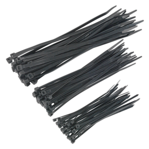 Cable Tie Assortment Black Pack of 75 - CT75B