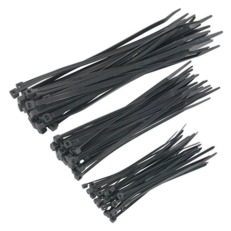 Cable Tie Assortment Black Pack of 75 - CT75B - Farming Parts
