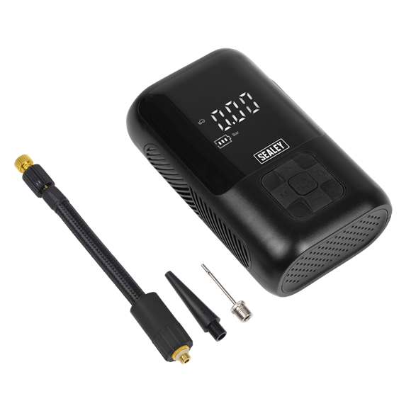 Tyre Inflator & Power Bank with Worklight Rechargeable - SE-CTI130
