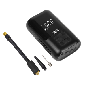 Tyre Inflator & Power Bank with Worklight Rechargeable - SE-CTI130