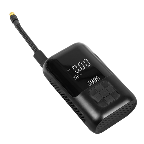 Tyre Inflator & Power Bank with Worklight Rechargeable - SE-CTI130