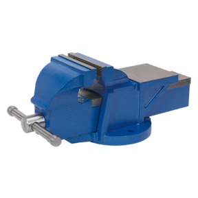 Vice 125mm Fixed Base Professional Heavy-Duty - CV125XT - Farming Parts