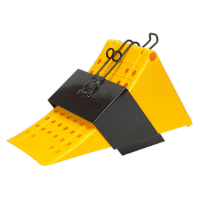 Wheel Chock with Bracket - Commercial - CV127 - Farming Parts